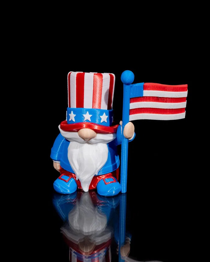 American Gnome Michael with Flag