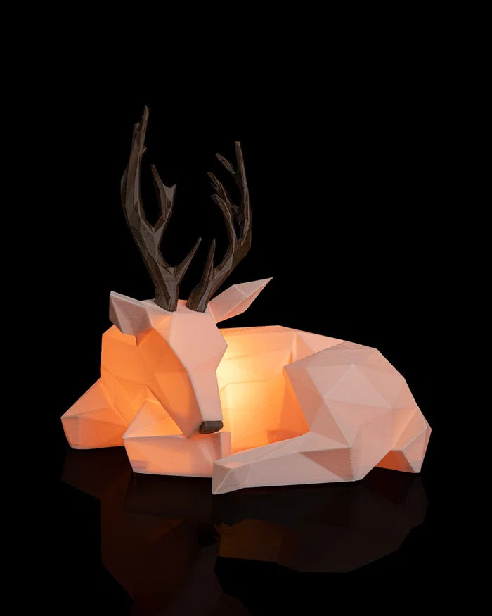 Low Poly Reindeer- Table Lamp